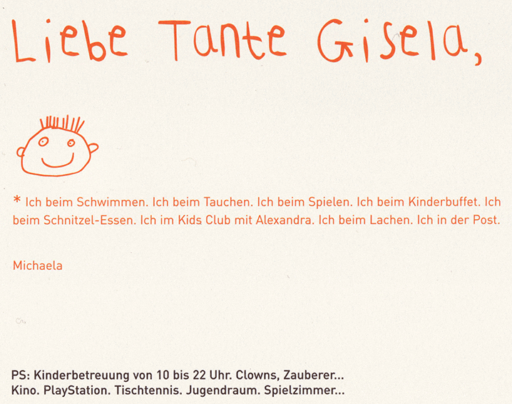 liebe tante gisela