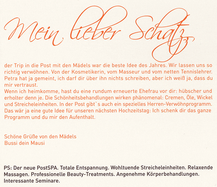 mein lieber schatz